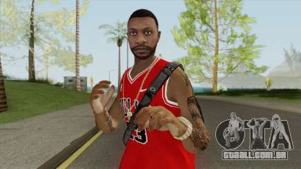 Random Male V2 (Chicago Bulls) para GTA San Andreas