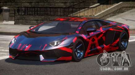 Lamborghini Aventador S-Style PJ1 para GTA 4