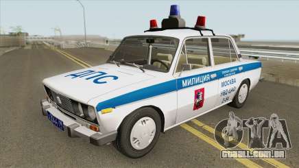 VAZ 2106 DPS (Polícia de Moscou) para GTA San Andreas