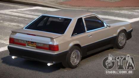1990 Ford Mustang V1.0 para GTA 4