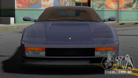 Ferrari Testarossa 1986 (IVF) para GTA San Andreas