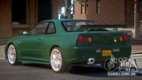 Nissan Skyline R34 GTR V1.0 para GTA 4