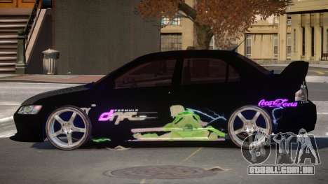 Mitsubishi Lancer G-Style PJ2 para GTA 4