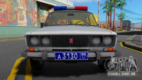 VAZ 2106 Polícia de Moscou para GTA San Andreas