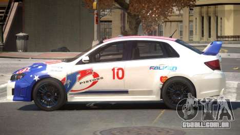 Subaru Impreza WRX SR PJ1 para GTA 4