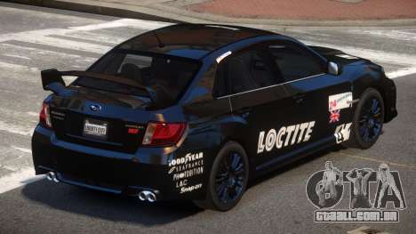 Subaru Impreza WRX SR PJ5 para GTA 4