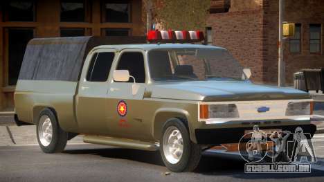 Chevrolet D20 Army para GTA 4
