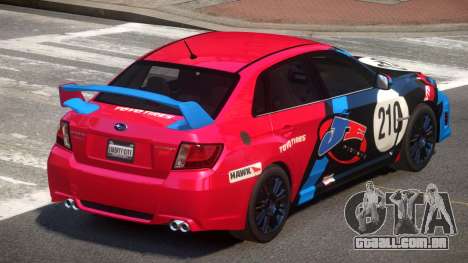 Subaru Impreza WRX SR PJ2 para GTA 4