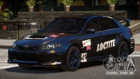 Subaru Impreza WRX SR PJ5 para GTA 4