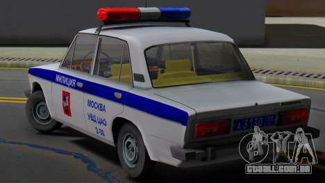 VAZ 2106 Polícia de Moscou para GTA San Andreas