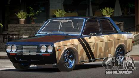 1972 Datsun Bluebird 510 PJ1 para GTA 4