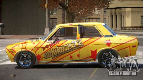 1972 Datsun Bluebird 510 PJ5 para GTA 4