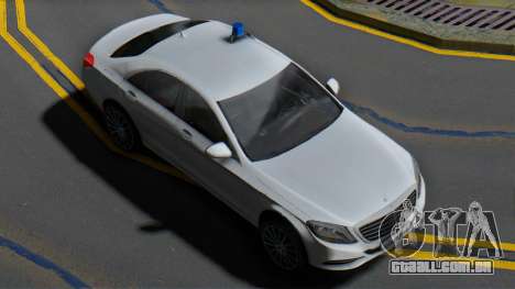 Mercedes-Benz S500 W222 ELS para GTA San Andreas