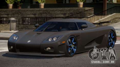 Koenigsegg CCXR R-Tuning para GTA 4