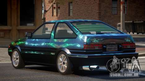 Toyota Corolla AE85 GT PJ5 para GTA 4