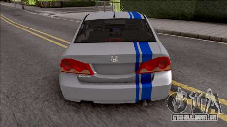 Honda Civic FD6 Grey para GTA San Andreas