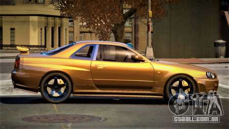 Nissan Skyline R34 SL para GTA 4