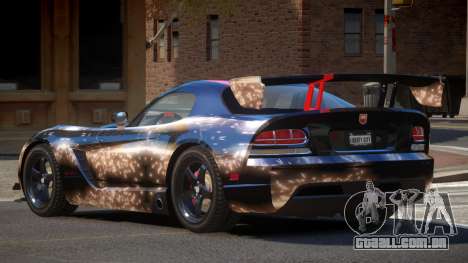 Dodge Viper SRT M-Sport PJ6 para GTA 4
