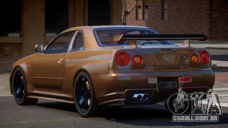 Nissan Skyline R34 SL para GTA 4