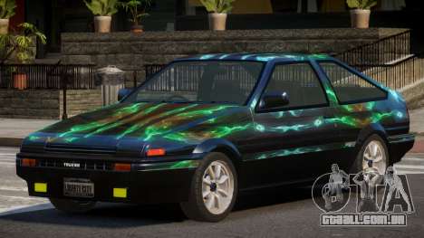 Toyota Corolla AE85 GT PJ5 para GTA 4