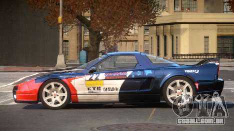 Honda NSX Racing Edition PJ1 para GTA 4