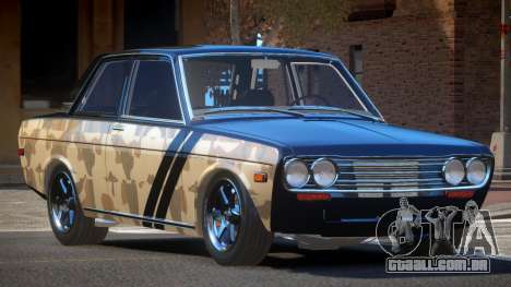 1972 Datsun Bluebird 510 PJ1 para GTA 4