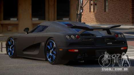 Koenigsegg CCXR R-Tuning para GTA 4