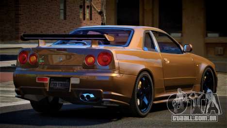 Nissan Skyline R34 SL para GTA 4