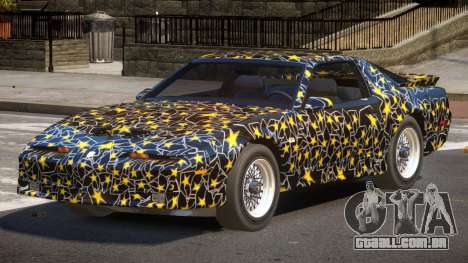 1991 Pontiac Firebird PJ4 para GTA 4