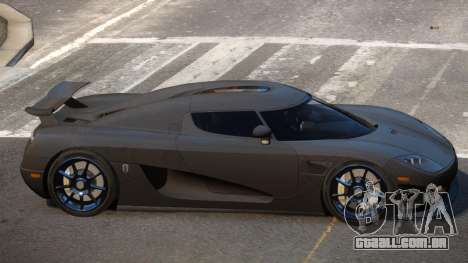 Koenigsegg CCXR R-Tuning para GTA 4