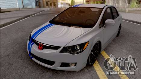 Honda Civic FD6 Grey para GTA San Andreas