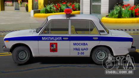 VAZ 2106 Polícia de Moscou para GTA San Andreas