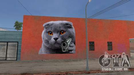 Mural del gatito kakkoí para GTA San Andreas