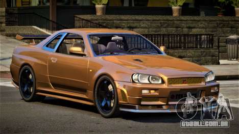 Nissan Skyline R34 SL para GTA 4