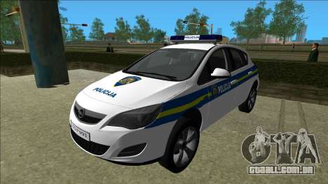Polícia Croata Opel Astra para GTA Vice City