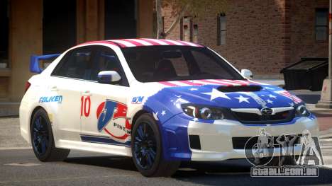 Subaru Impreza WRX SR PJ1 para GTA 4