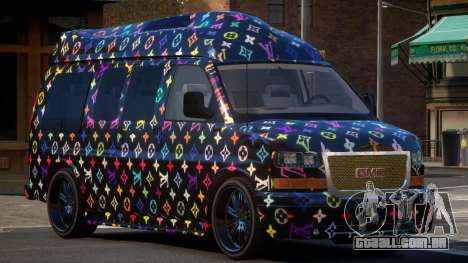 GMC Savana Travels PJ4 para GTA 4