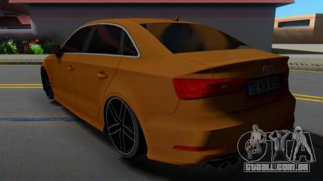 Audi A3 S-Line para GTA San Andreas
