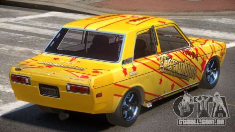 1972 Datsun Bluebird 510 PJ5 para GTA 4