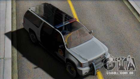 2007 Chevrolet Suburban Police para GTA San Andreas