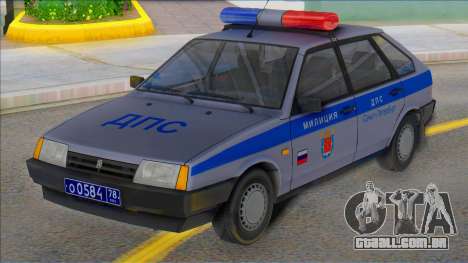 Vaz 2109 DPS de São Petersburgo para GTA San Andreas