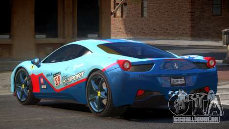 Ferrari 458 PSI PJ4 para GTA 4