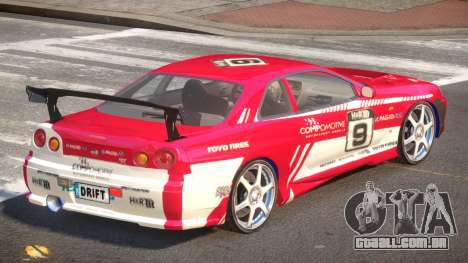 Nissan Skyline R34 BS PJ4 para GTA 4