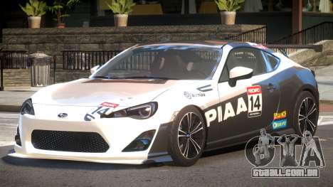 Subaru BRZ GT Sport PJ4 para GTA 4