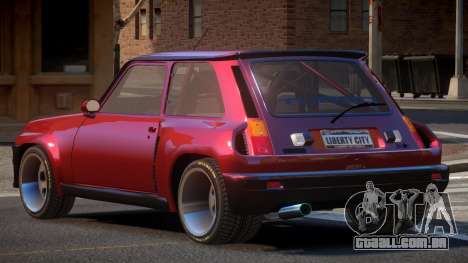 Renault 5 RS para GTA 4