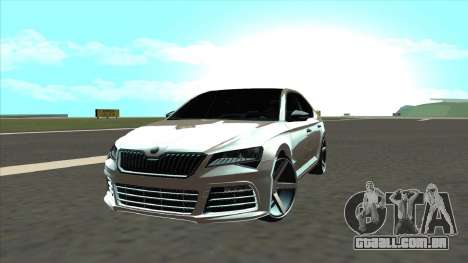 Skoda Superb Style para GTA San Andreas