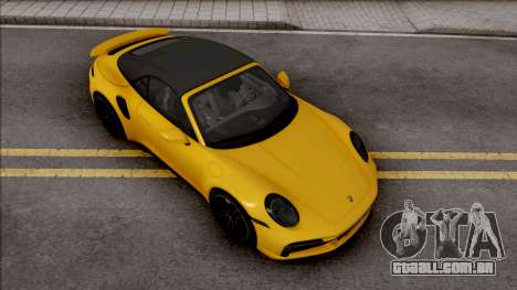 Porsche 911 Turbo S Cabrio (992) para GTA San Andreas