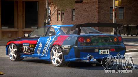 Nissan Skyline R34 BS PJ6 para GTA 4