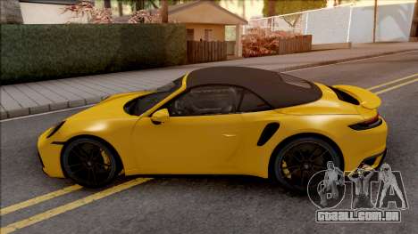 Porsche 911 Turbo S Cabrio (992) para GTA San Andreas