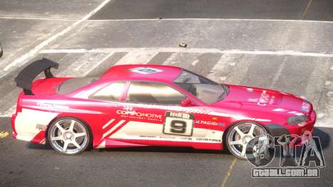 Nissan Skyline R34 BS PJ4 para GTA 4